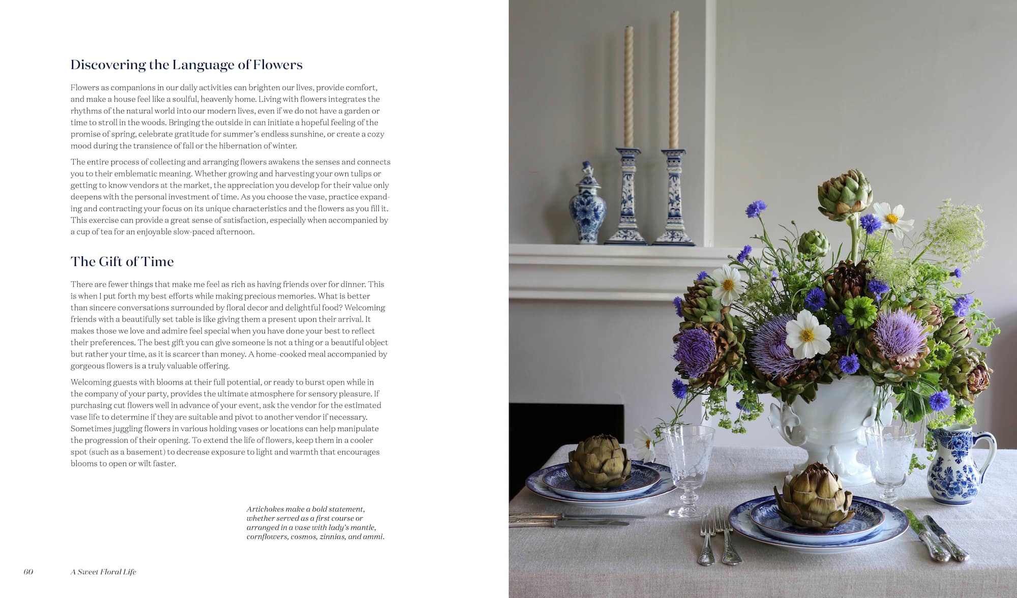 A Sweet Floral Life: Romantic Arrangements for Fresh & Sugar Flowers